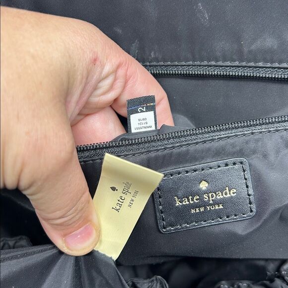 4000 Kate Spade black white diaper bag tote bag 241204000 - Picture 5 of 15